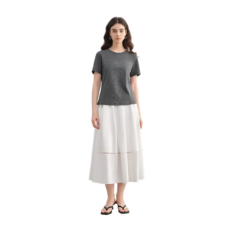 HDFULERN Casual Long Skirt Women's-2