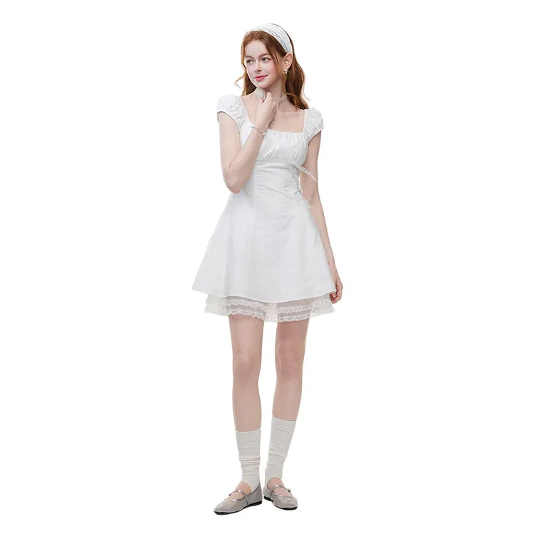 HDFULERN Short Sleeved Dress Women's-4