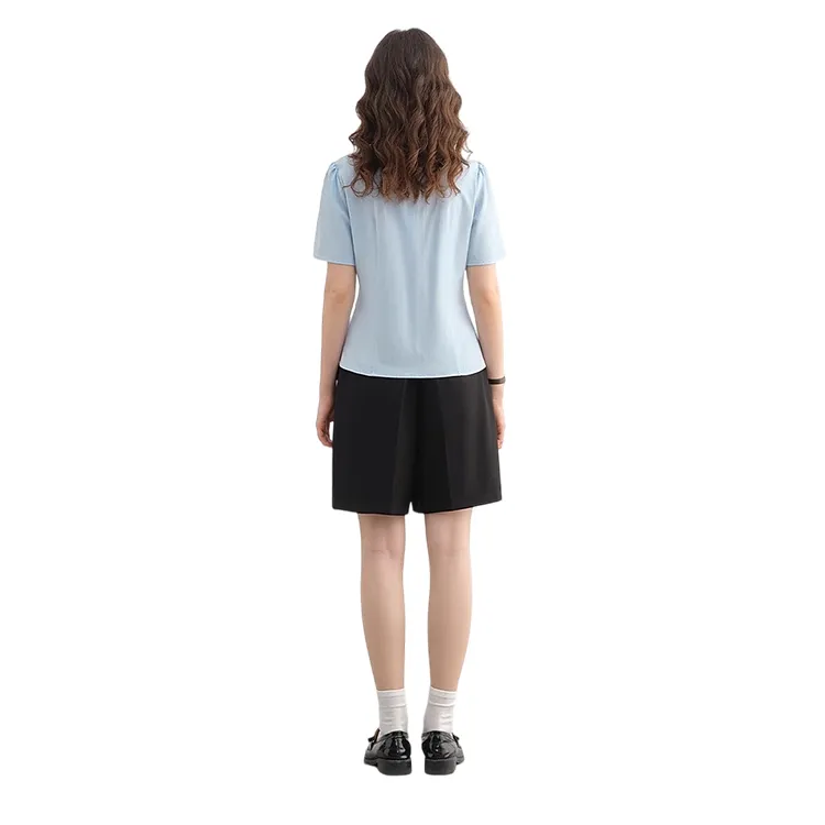 HDFULERN Shirts Women's Blue-4