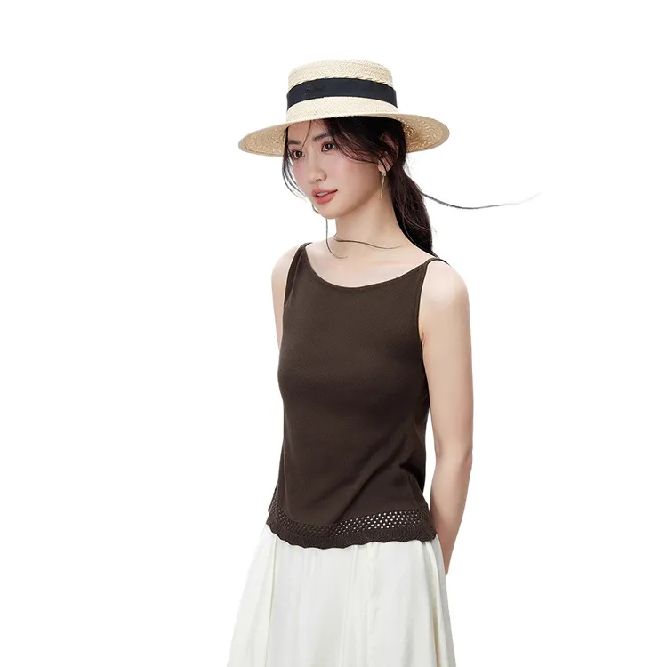 HDFULERN Knitwear Women's Coffee-3