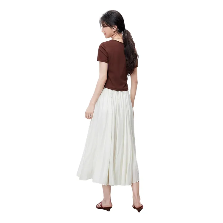 HDFULERN T Shirts Women's Burgundy-4