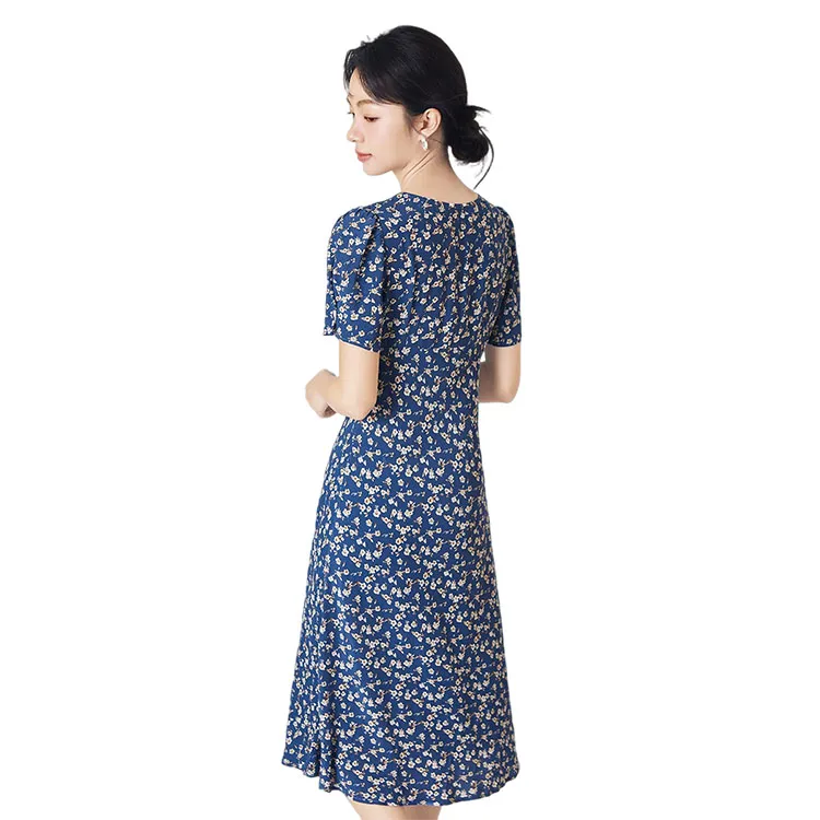 HDFULERN Short Sleeved Dress Women's-4