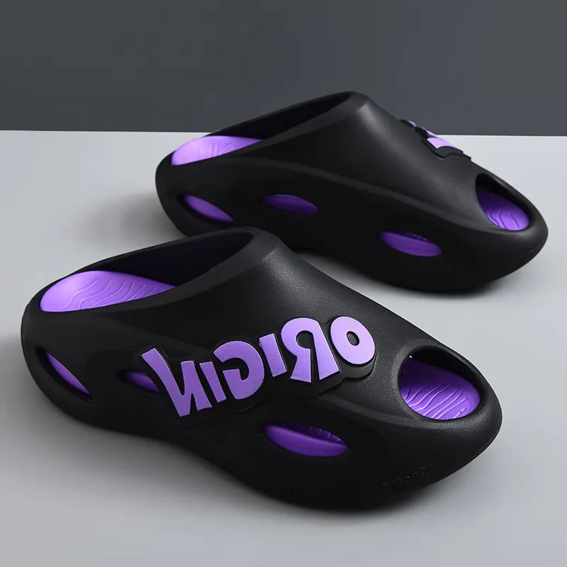 ALPLUME Slippers White Black, Black, Black Purple, Ecru Orange-12