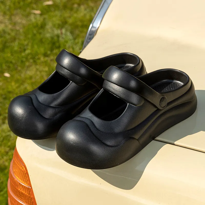 ALPLUME Slippers White, Black Apricot-4