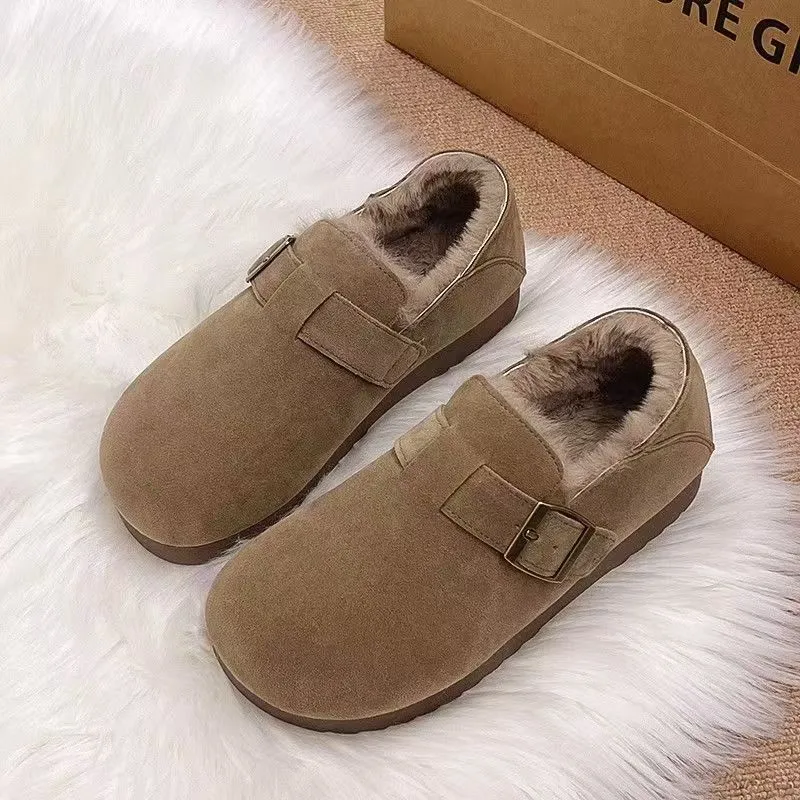 ALPLUME Home Slippers Dark Brown Khaki-7