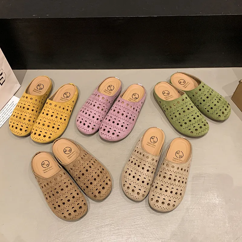 ALPLUME Slippers Green, Yellow Khaki, Apricot Purple-7