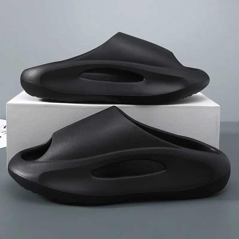 ALPLUME Home Slippers White, Black-6
