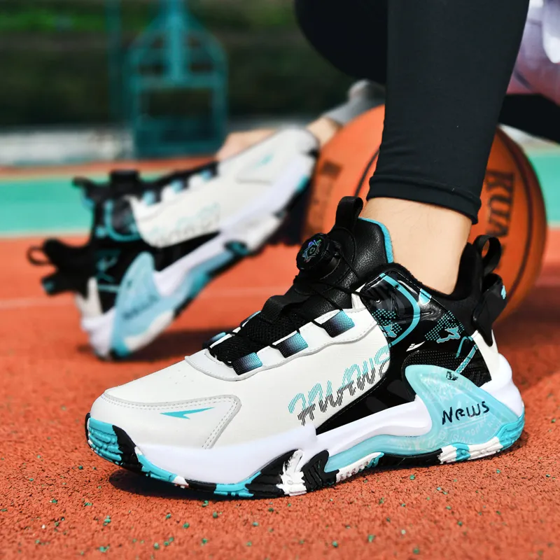 Kuding Cushioned Slip-Resistant Water-Resistant Wear-Resistant Basketball Shoes Men's-11