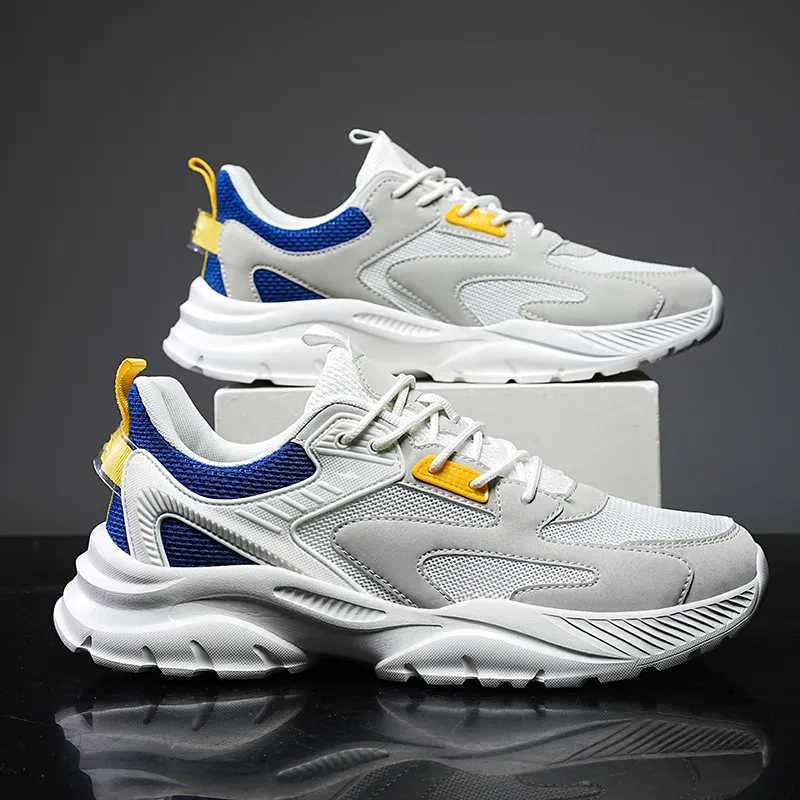 Kuding Cushioning, Breathable, Moisture Wicking, Supportive, Lightweight Low Top Casual Shoes Men's-2