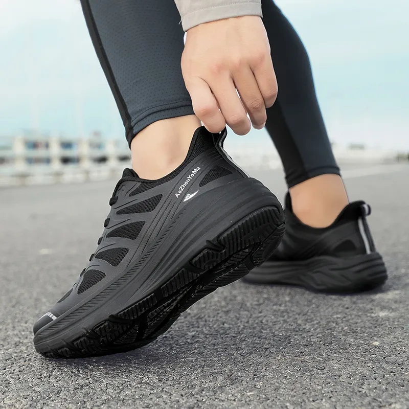 Kuding Slip-Resistant Breathable Low-Top Running Shoes Unisex-5