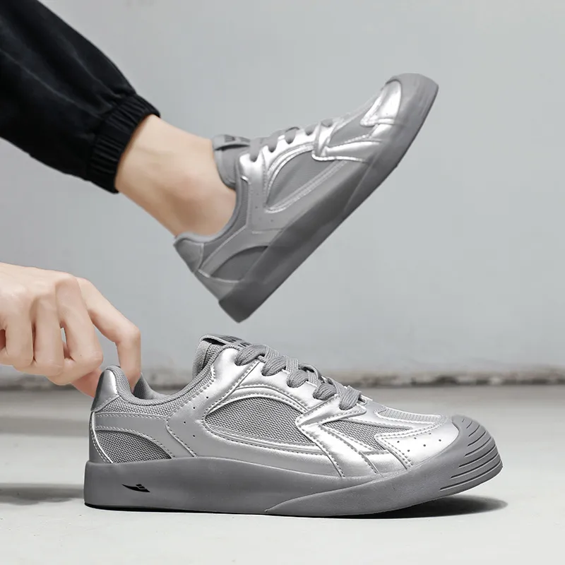 Kuding Slip Resistant, Abrasion Resistant, Lightweight, Moisture Wicking Low Top Skateboard Shoes Men's-13
