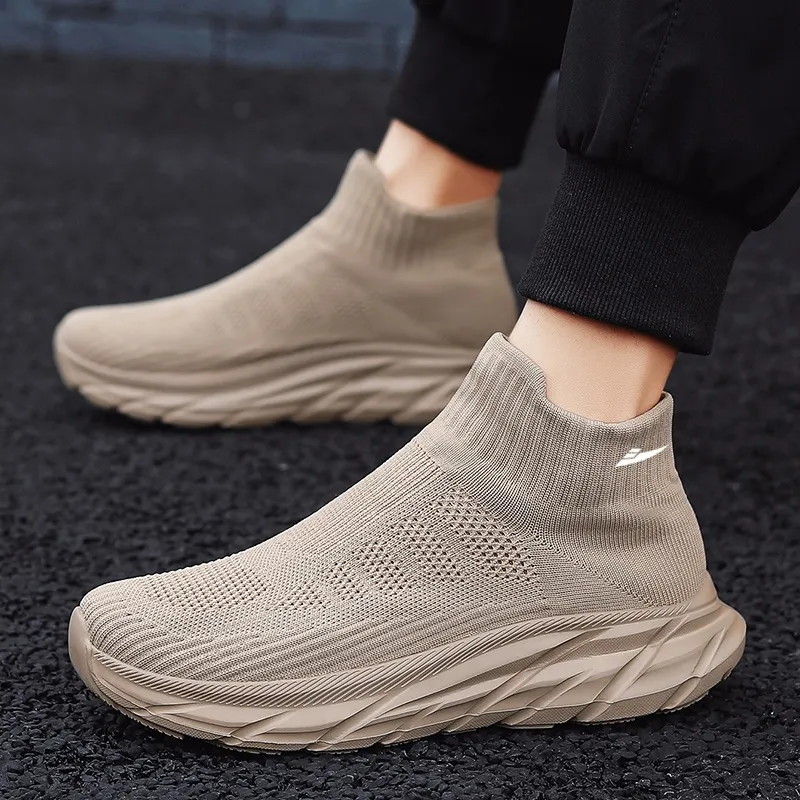 Kuding Durable Breathable High-Top Running Shoes Unisex-20