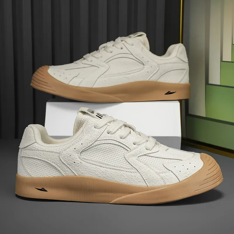 Kuding Slip Resistant, Abrasion Resistant, Lightweight, Moisture Wicking Low Top Skateboard Shoes Men's-6