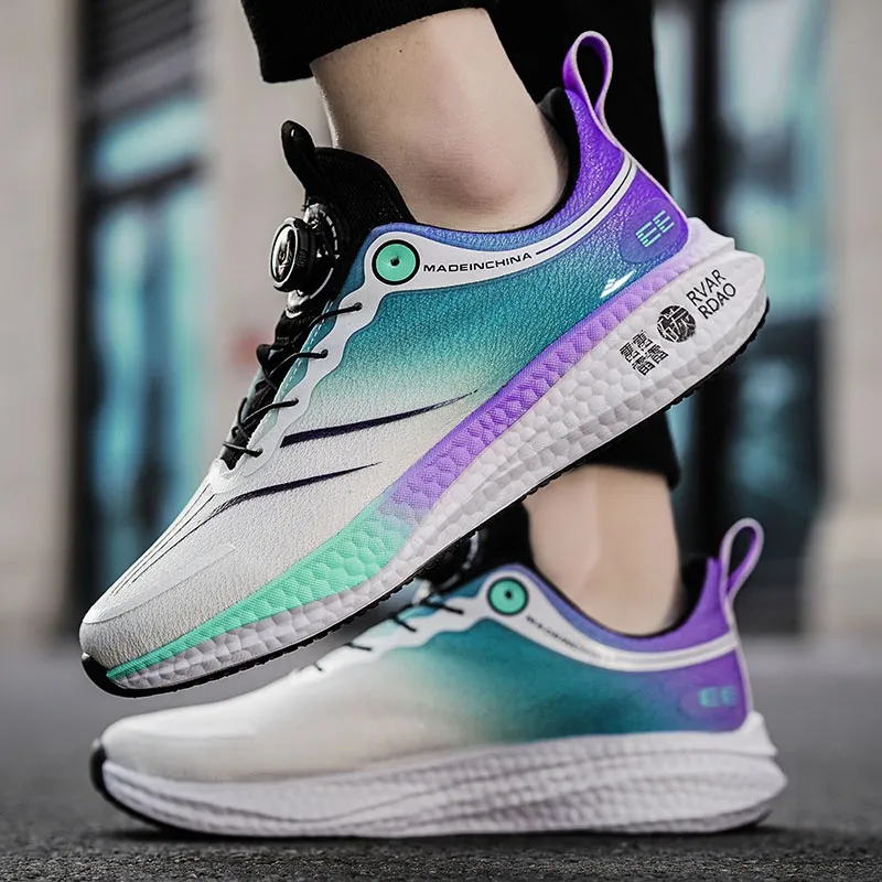 Kuding Breathable And Lightweight Low Top Marathon Racing Running Shoes Men's-3