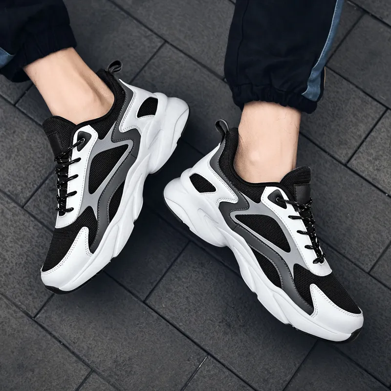 Kuding Low Top Chunky Sneakers Men's-13