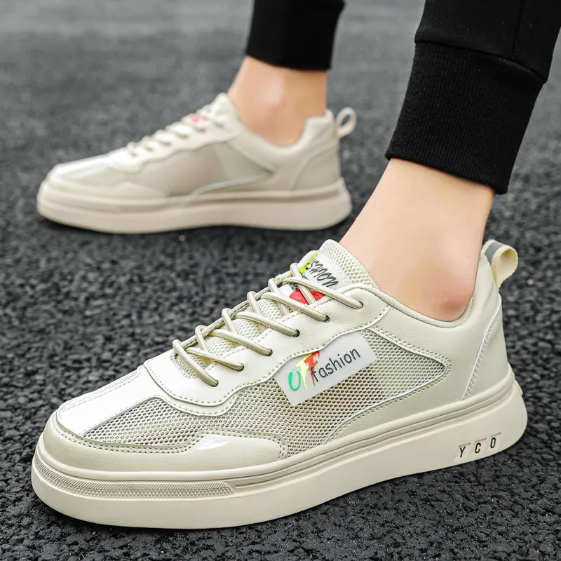 Kuding Slip Resistant Quick Dry Lightweight Moisture Wicking Breathable Low Top Skateboard Shoes Men's-7