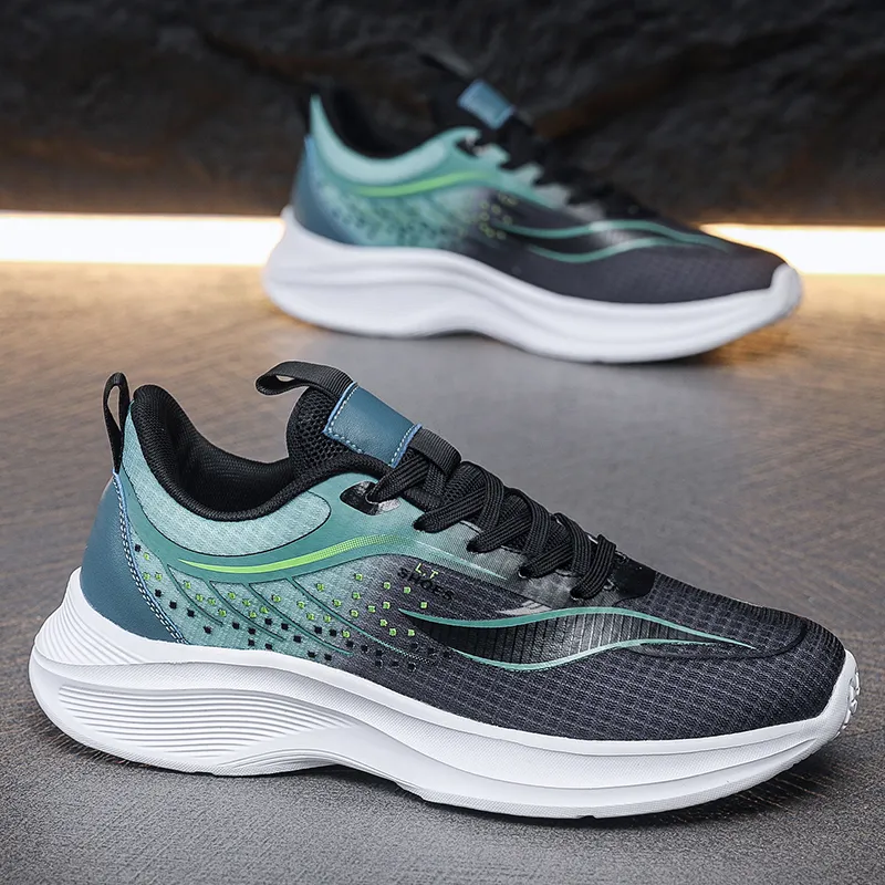 Kuding Cushioning Slip Resistant Breathable Lightweight Moisture Wicking Low Top Training Shoes Men's-13