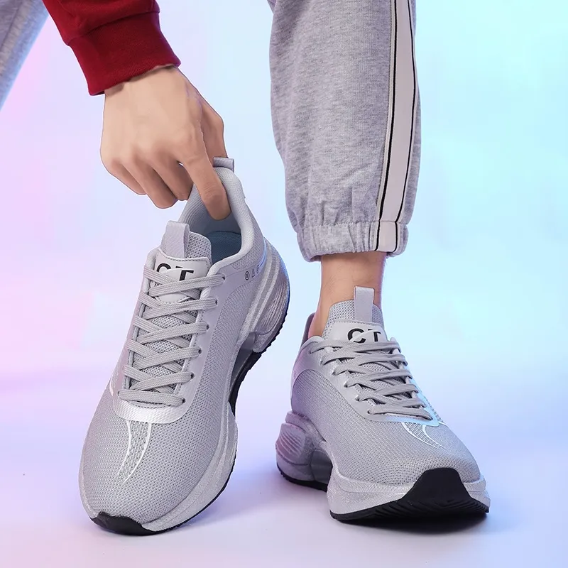 Kuding Cushioning Abrasion Resistant Lightweight Slip Resistant Low Top Running Shoes Unisex-21