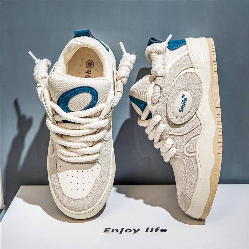 Kuding Slip Resistant, Abrasion Resistant, Lightweight, Breathable, Moisture Wicking Low Top Skateboard Shoes Men's-1