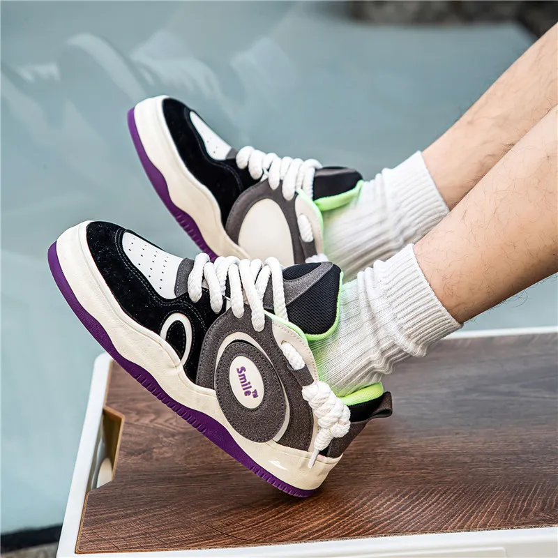 Kuding Slip Resistant, Abrasion Resistant, Lightweight, Breathable, Moisture Wicking Low Top Skateboard Shoes Men's-12