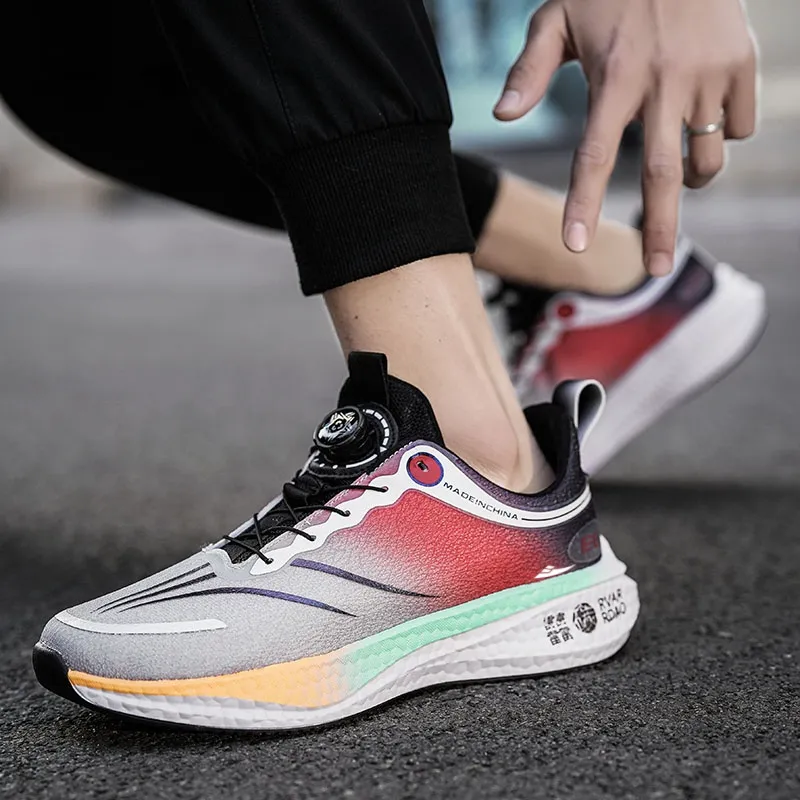 Kuding Breathable And Lightweight Low Top Marathon Racing Running Shoes Men's-8