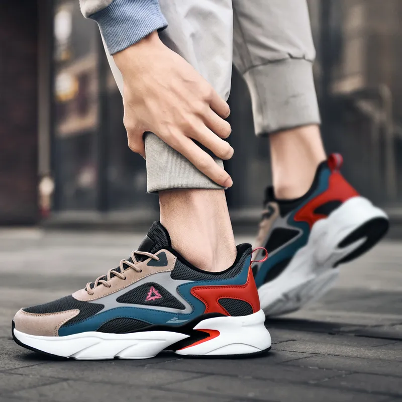 Kuding Low Top Chunky Sneakers Men's-8