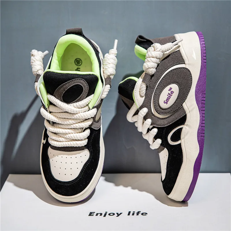 Kuding Slip Resistant, Abrasion Resistant, Lightweight, Breathable, Moisture Wicking Low Top Skateboard Shoes Men's-11
