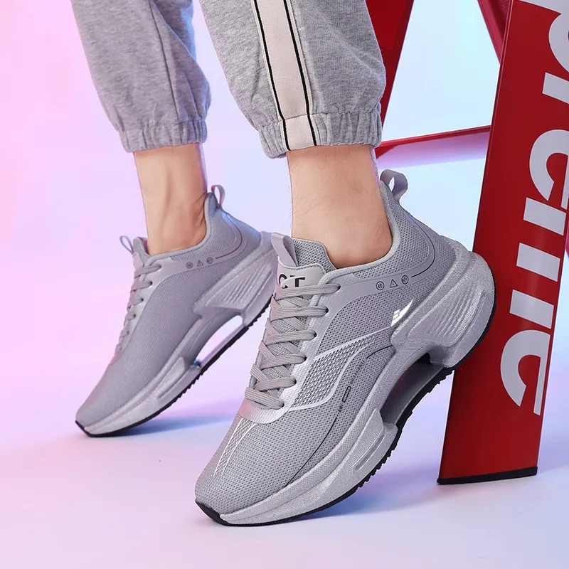 Kuding Cushioning Abrasion Resistant Lightweight Slip Resistant Low Top Running Shoes Unisex-23