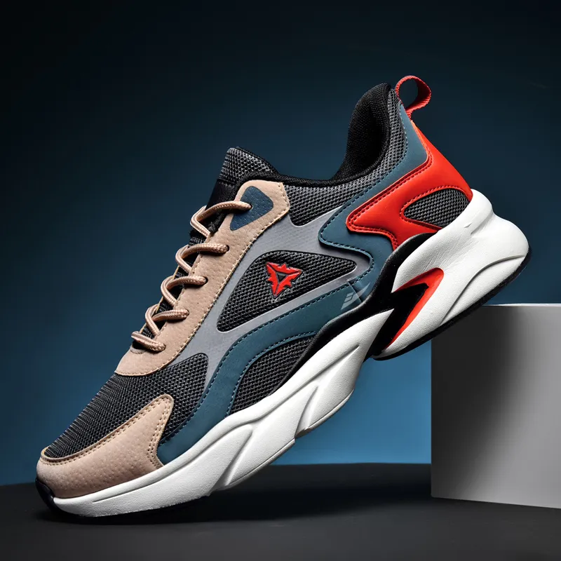 Kuding Low Top Chunky Sneakers Men's-7