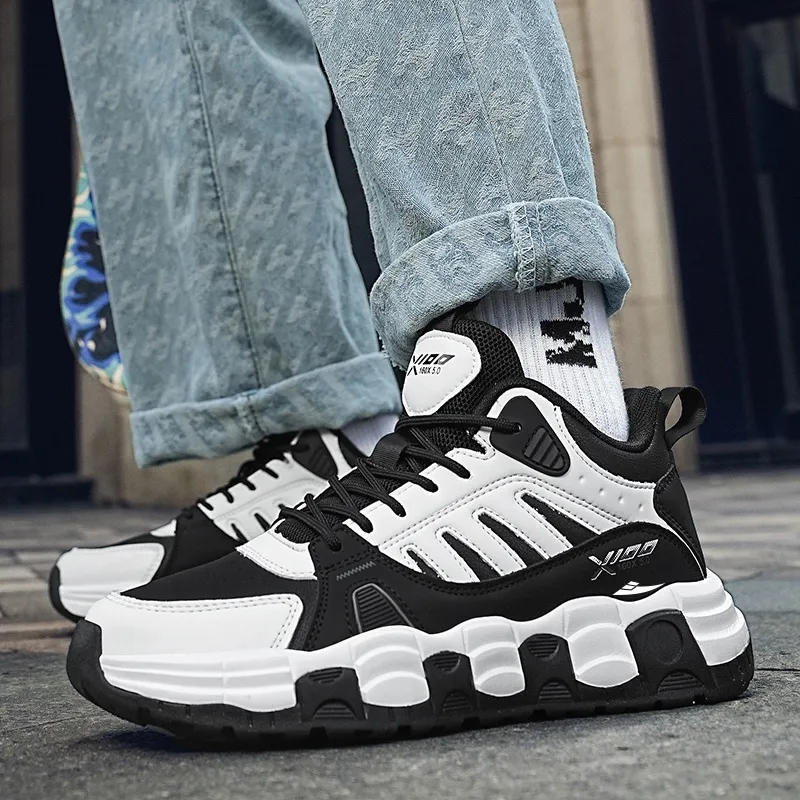 Kuding Anti-Slip And Wear-Resistant Breathable Low-Top Running Shoes Men's-10