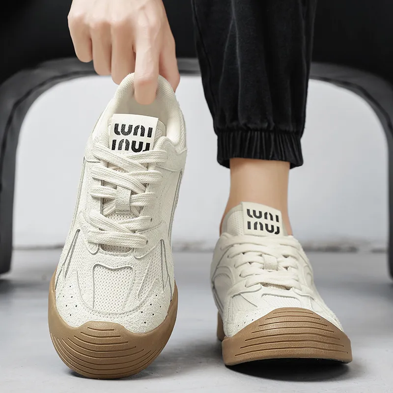 Kuding Slip Resistant, Abrasion Resistant, Lightweight, Moisture Wicking Low Top Skateboard Shoes Men's-9