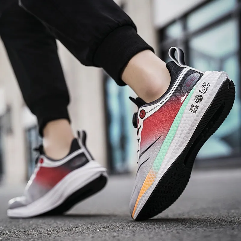 Kuding Breathable And Lightweight Low Top Marathon Racing Running Shoes Men's-9