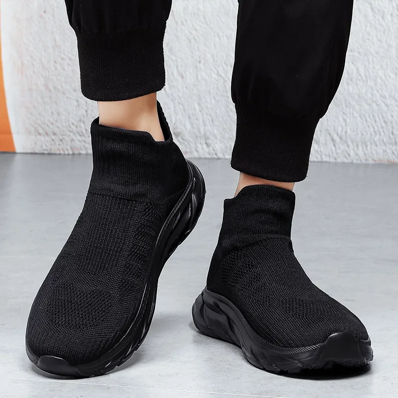 Kuding Durable Breathable High-Top Running Shoes Unisex-2