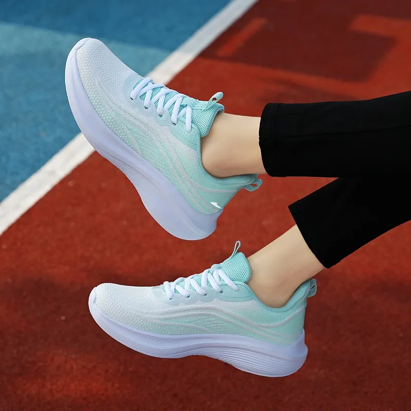 Kuding Anti-Slip Wear-Resistant Breathable Cushioning Lightweight Low-Top Running Shoes Unisex-26