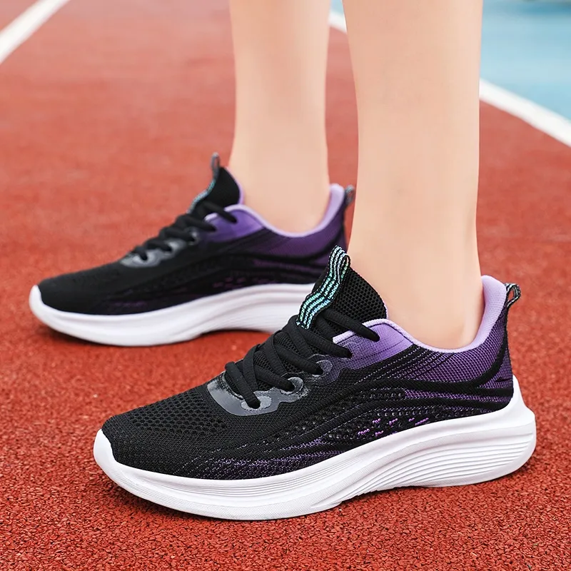 Kuding Anti-Slip Wear-Resistant Breathable Cushioning Lightweight Low-Top Running Shoes Unisex-44