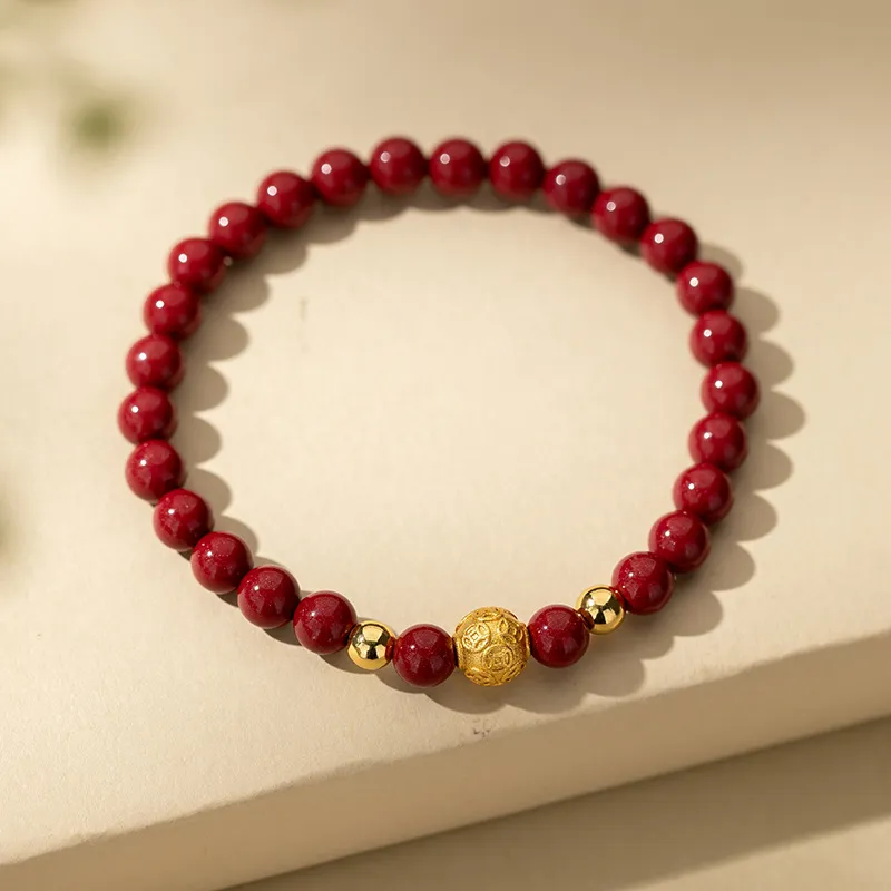 Yarondi Cinnabar Jade Bracelets Women's-2