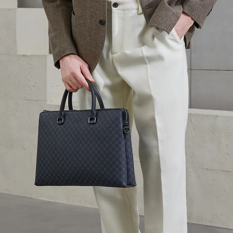 GOLDLION PVC Briefcase Large Size Men's-5