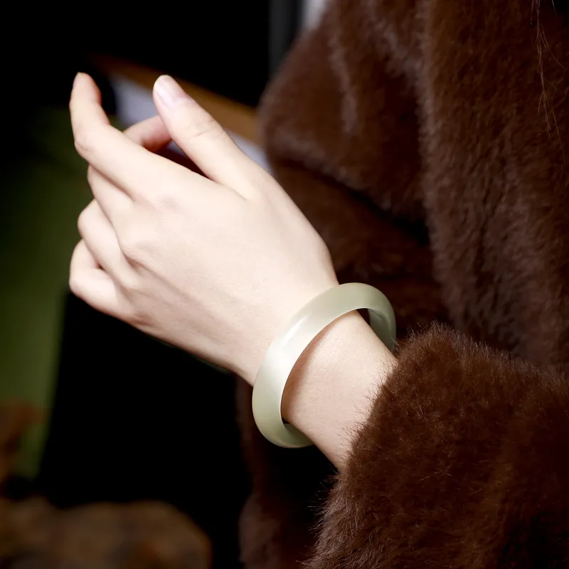 YANFEI Colored Glaze Bangles Unisex-5