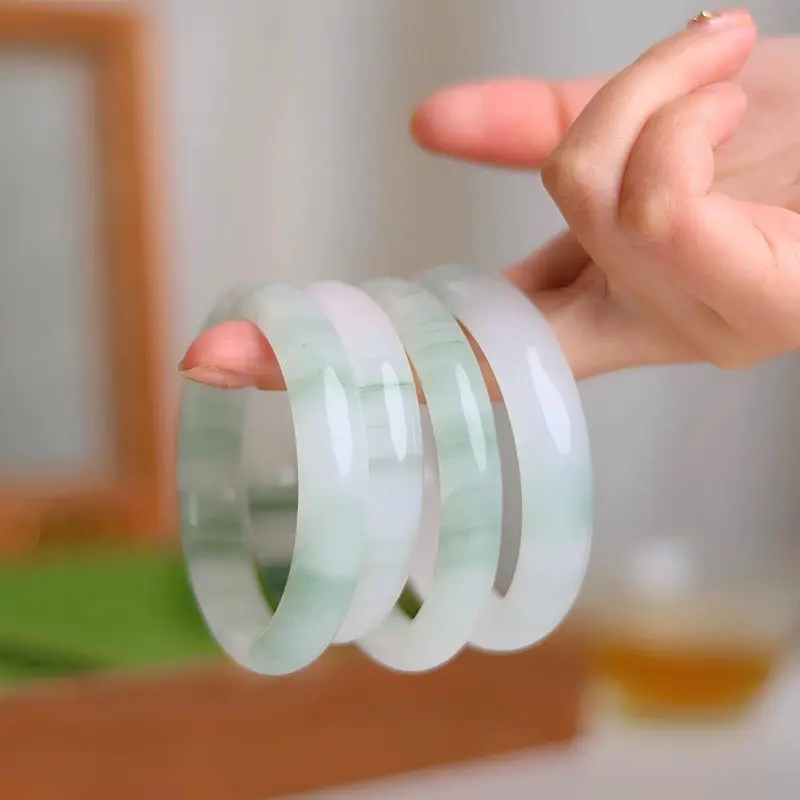 YANFEI Tianshan Jade Bangles Unisex-2