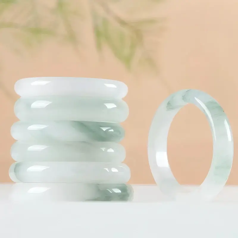 YANFEI Tianshan Jade Bangles Unisex-5