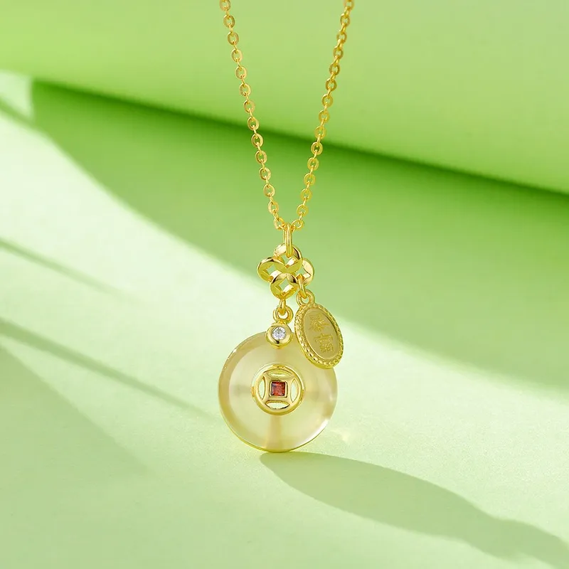 YANFEI Chalcedony Necklaces Women's-2