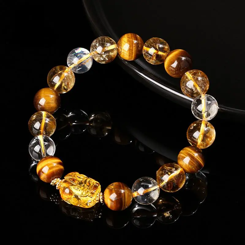 YANFEI Tiger's Eye Stone Bracelets Unisex-5