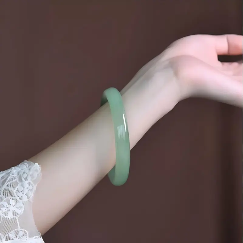 YANFEI Aventurine Jade Bangles Women's-3