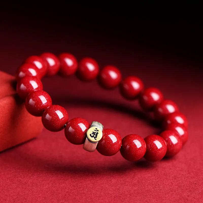 YANFEI Cinnabar Bracelets Women's-3