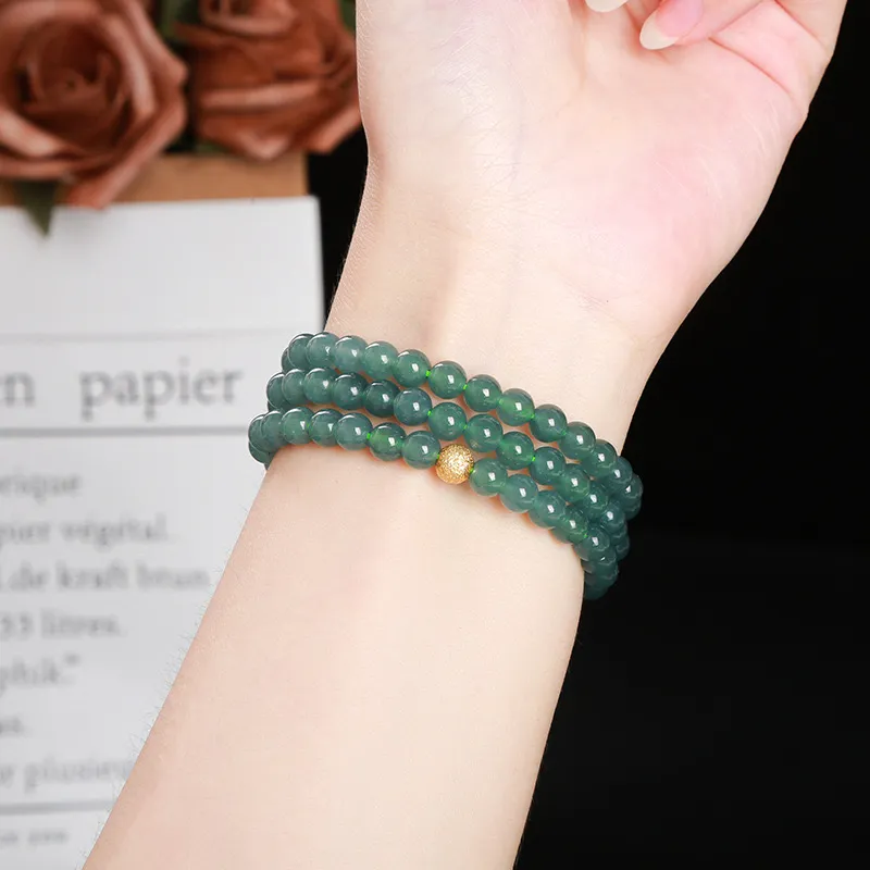 YANFEI Glutinous Jade Jadeite Bracelets Unisex-1