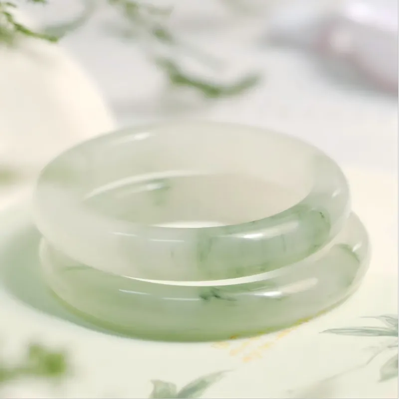 YANFEI Tianshan Jade Bangles Unisex-3