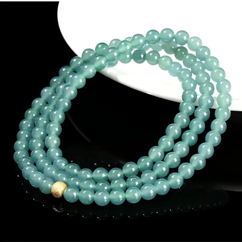 YANFEI Glutinous Jade Jadeite Bracelets Unisex-4