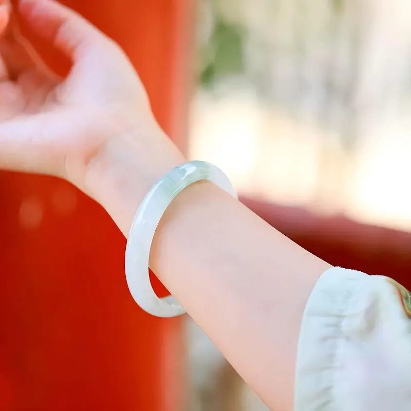 YANFEI Tianshan Jade Bangles Unisex-1