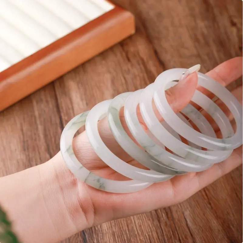 YANFEI Tianshan Jade Bangles Women's-2