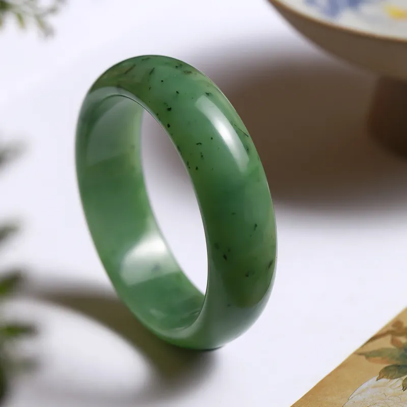 YANFEI Hetian Jade Bangles Jasper Women's-3